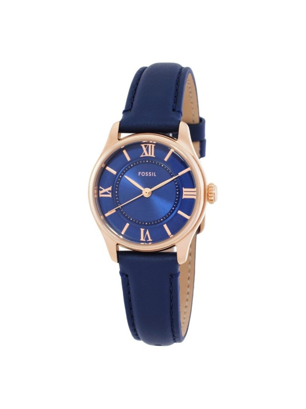 NWT Fossil Gilmore Quartz Blue Dial Ladies Watch